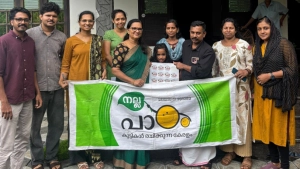 എന്റെ വീട് ലഹരിമുക്തം ബോധവത്ക്കരണ പരിപാടി വാർഡ് മെമ്പർ സജിത്ത് ഒ ബി ഉദ്ഘാടനം ചെയ്തു.