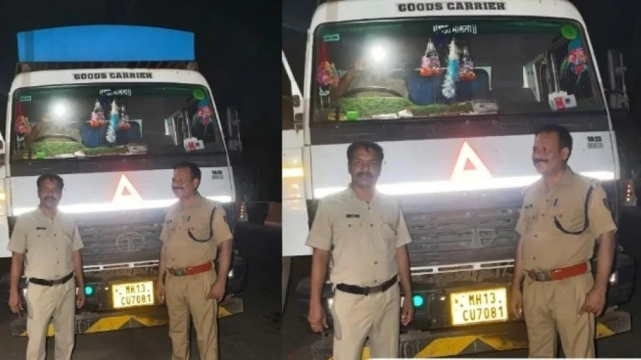 വാഹനാപകടമുണ്ടാക്കി പൊലീസിനെ വെട്ടിച്ച് കടന്ന ലോറിയെ പിന്തുടര്‍ന്ന് പിടികൂടി കൊയിലാണ്ടി പൊലീസ്