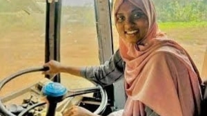 പോലീസിന്റെ ഡ്രൈവർ സീറ്റിലേക്ക് ആദ്യമായി ഒരു പെൺകുട്ടി വരുന്നു