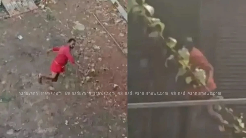  മദ്യലഹരിയിൽ പരാക്രമം കാട്ടിയ യുവാവ് സ്റ്റുഡിയോയും ബ്യൂട്ടി പാർലറും എറിഞ്ഞു തകർത്തു