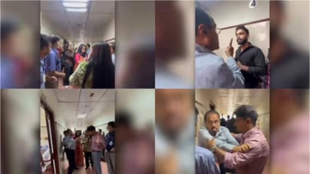  കോഴിക്കോട് ബേബി മെമ്മോറിയൽ ആശുപത്രിയിൽ സമരം ചെയ്ത നേഴ്സുമാരെ കയ്യേറ്റം ചെയ്യാൻ ശ്രമം