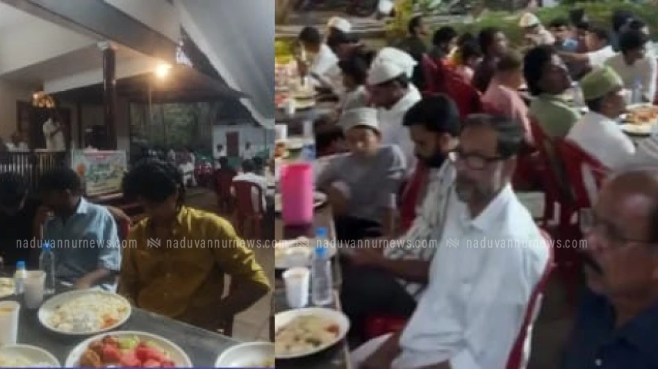  വ്രത സായാഹ്നത്തിന് ഇഫ്താർ മധുരം പകർന്ന് നടുവണ്ണൂർ നൂറുൽ ഇസ്ലാം മഹല്ല് ജമാഅത്ത്