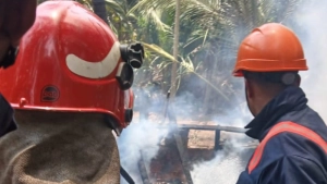 ചെറുവണ്ണൂരിൽ വിറക് പുരയ്ക് തീ പിടിച്ചു