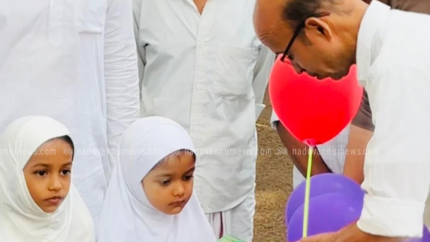  പാലോളി നൂറുൽ ഇസ്‌ലാം മദ്റസ  പ്രവേശനോത്സവം നടത്തി