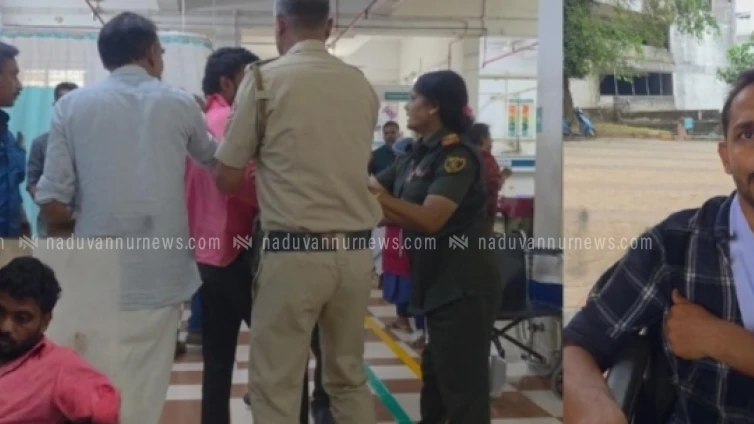  പുതുപ്പാടിയിൽ  തൂമ്പയുമായി നടത്തിയ അക്രമത്തിൽ ഒരാൾക്ക്  പരിക്ക്