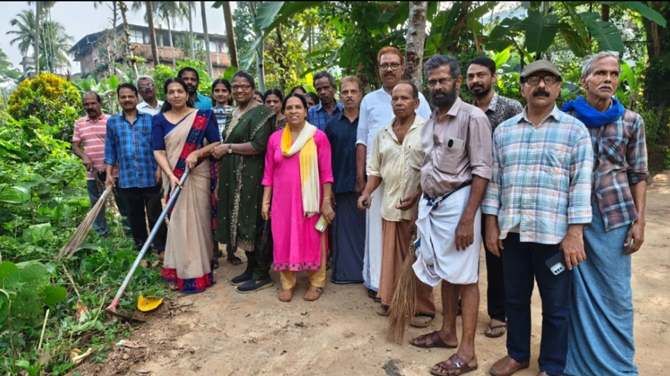  നന്മ സംഘം ശുചീകരണ പ്രവർത്തനം നടത്തി