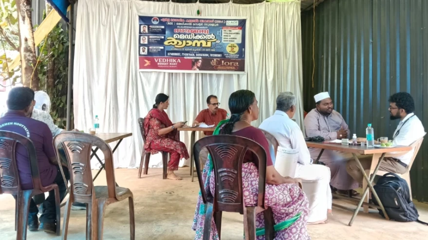  ഗാന്ധി ജയന്തി ദിനത്തിൽ മെഗാ മെഡിക്കൽ ക്യാമ്പ് നടത്തി.