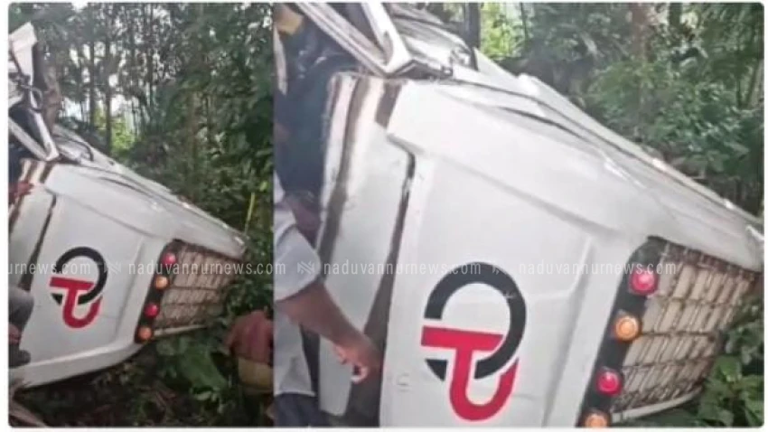  കൂമ്പാറയിൽ ട്രാവലർ മറിഞ്ഞ് പിഞ്ചുകുഞ്ഞിന് ദാരുണാന്ത്യം.