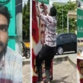 കോടിയേരി ബാലകൃഷ്ണന്റെ ഫ്ലക്സ്  കീറിയതിന്  ക്ഷമ ചോദിച്ചു