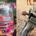 സ്വകാര്യബസ് ബൈക്കിൽ തട്ടി അപകടം, യുവാവിന് പരിക്കേറ്റു