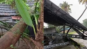 
                        സംസ്ഥാനത്ത് കാറ്റും മഴയും : വലിയ നാശനഷ്ടങ്ങൾ
