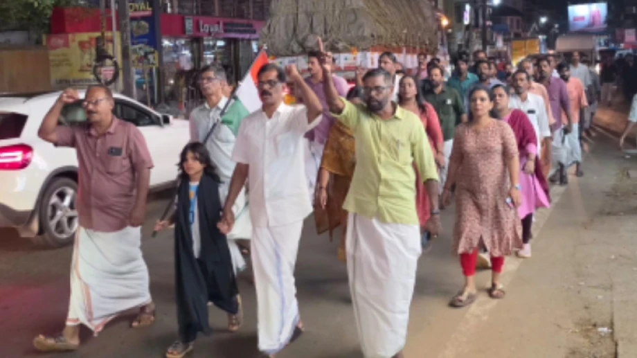 കോൺഗ്രസ് പ്രതിഷേധ പ്രകടനം നടത്തി