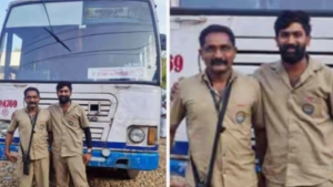 അച്ഛൻ ഡബിൾ ബെൽ അടിച്ചാൽ മകൻ ബസ് ഓടിക്കും