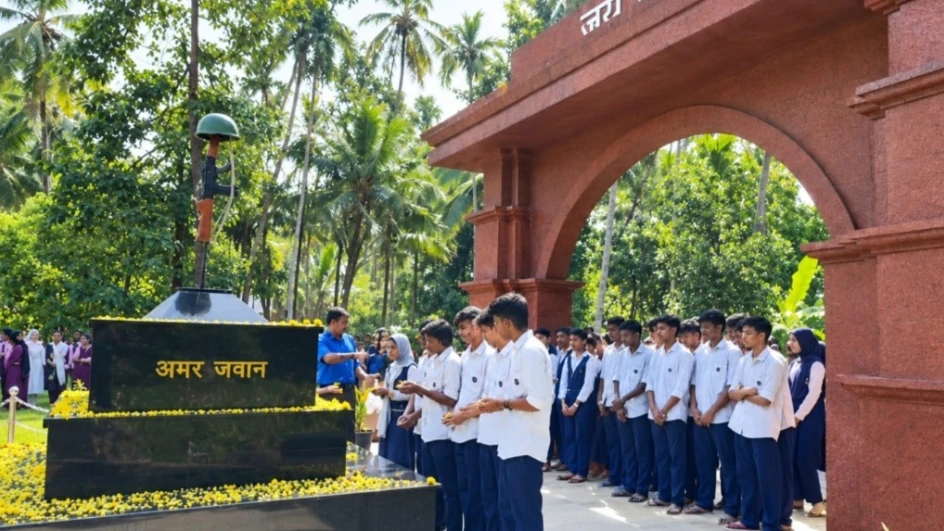  വ്യോമസേനാ ദിനാഘോഷം പുത്തഞ്ചേരിയിൽ  നടത്തി