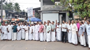 യുഡിഎഫ് കുരുടി മുക്കിൽ പ്രതിഷേധ സായാഹ്നം നടത്തി