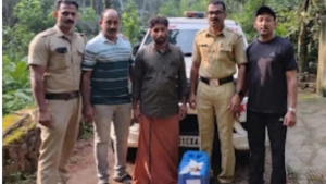 വാറ്റ് ചാരായവുമായി ബാലുശ്ശേരി സ്വദേശിയെ എക്സൈസ് പിടികൂടി