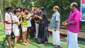ഗായത്രി കോളജ് നടുവണ്ണൂർ ഫൂട്ബോൾ ടൂർണ്ണമെൻ്റ് സംഘടിപ്പിച്ചു