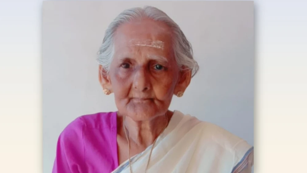  തേലക്കര കമലാക്ഷി അമ്മ (88) നിര്യാതയായി.