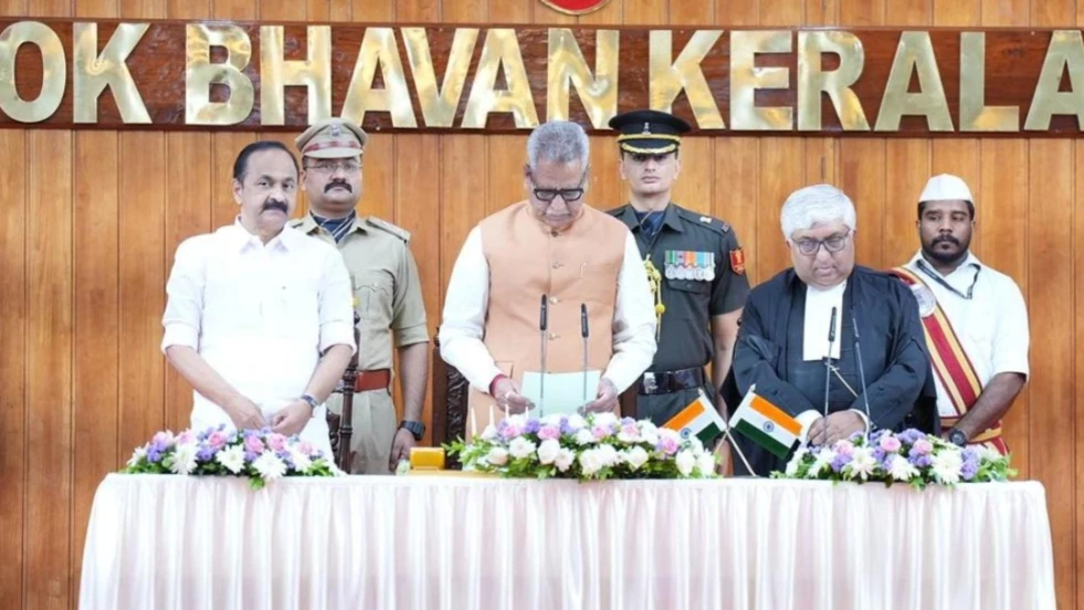  ഓം പ്രകാശ് മാഥൂർ കേരളത്തിന്റെ പുതിയ ഗവർണറായി ചുമതലയേറ്റു