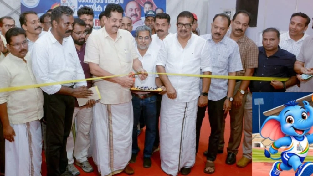  കായികമേള മീഡിയ റൂം വിദ്യാഭ്യാസ മന്ത്രി അഡ്വ. എൻ ഷംസുദ്ദീൻ ഉദ്ഘാടനം ചെയ്തു