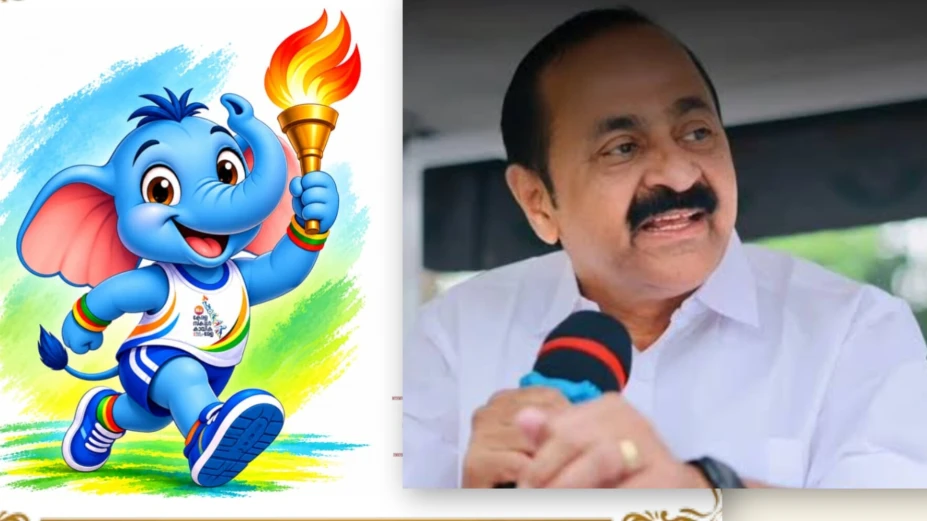  സംസ്ഥാന സ്‌കൂൾ കായികമേളയ്ക്ക് മുഖ്യമന്ത്രി  വിഡി സതീശൻ തിരിതെളിയിച്ചു.