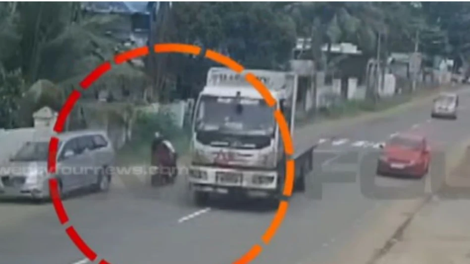അശ്രദ്ധമായി വാഹനമോടിച്ചയാളുടെ ലൈസൻസ് സസ്പെൻഡ് ചെയ്തു