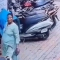 ഹെൽമെറ്റ് മോഷ്ടിക്കുന്നത് സിസിടിവി ദൃശ്യങ്ങളിലൂടെ പുറത്തറിഞ്ഞപ്പോൾ തിരിച്ചു നൽകി മധ്യവയസ്ക