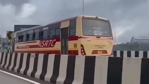 ദേശീയപാതയിൽ നിയമലംഘനം നടത്തിയ കെഎസ്ആർടിസിക്കെതിരെയും നടപടിയെടുക്കും