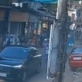 ആൾക്കൂട്ടത്തിലേക്ക് കാർ നിയന്ത്രണം വിട്ട് പാഞ്ഞു കയറി അഞ്ച് പേർക്ക്  പരിക്ക്