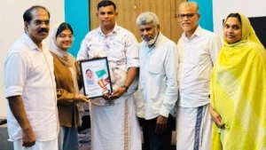 നീറ്റ് ഉന്നത വിജയം നേടിയ വിദ്യാർത്ഥിയെ അനുമോദിച്ചു