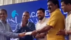 അഡ്വ പ്രവീൺകുമാർ എംഎൽഎയുടെ ആദ്യ ശമ്പളം കാരുണ്യ പ്രവർത്തനത്തിന്