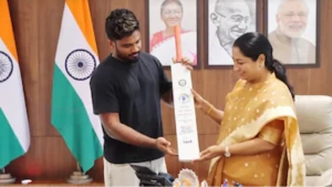 ഇന്ത്യൻ ക്രിക്കറ്റ് താരം സഞ്ജു സാംസൺ ഡൽഹി ബ്രാൻഡ് അംബാസഡർ