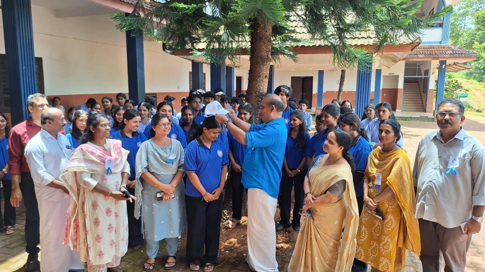  പാലോറ എച്ച്എസ്എസിൽ എൻഎസ്എസ് ദിനാഘോഷവും തൂഫാൻ കമാൻഡോസ് പദ്ധതിയും