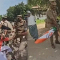 കേന്ദ്രമന്ത്രി അമിത് ഷായ്ക്കെതിരെ കരിങ്കൊടി പ്രതിഷേധം