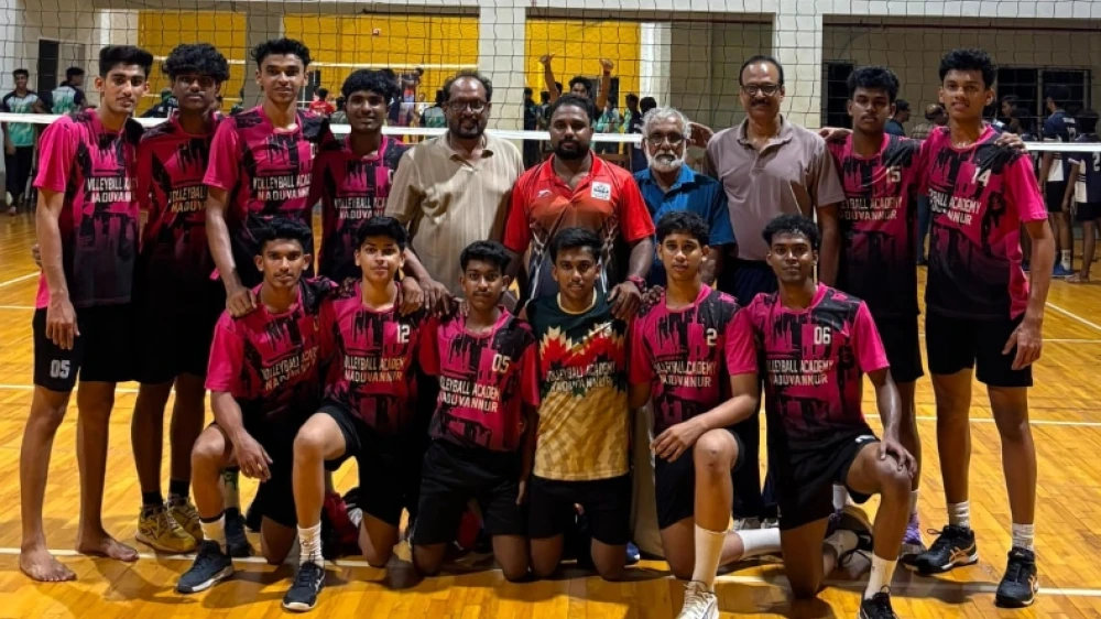  കോഴിക്കോട് റവന്യൂ ജില്ല വോളിബോൾ പേരാമ്പ്ര ഉപജില്ല ചാമ്പ്യൻമാരായി