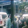 കെട്ടിട നിർമ്മാണ തൊഴിലാളി വൈദ്യുതി ഷോക്കേറ്റ് താഴെ വീണ് അപകടം